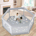 besuhot Baby Playpen 65x65 Inch, Large PlayPen for Babies and Toddlers Hexagonal Type