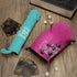 2pcs Cat Dice Rolling Tray - Novelty Folding Leather Dice Holder for DND Game Players