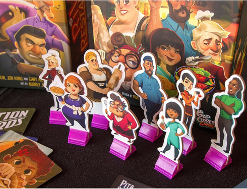 Gap Closer Games | Rival Restaurants: Back for Seconds Expansion | Strategy Board Game for 2 to 6 Players