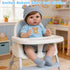 20-22 Inches Set EKOKIZ Reborn Baby Dolls Clothes for Boys and Girls Blue Bear Patterned Fashion Realistic Baby Doll