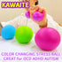 Kawaite (1 Pack) Squishy Dough Ball Fidget Toy Stretchy Stress Balls for Kids and Adults, Cute and Soft Color Changing