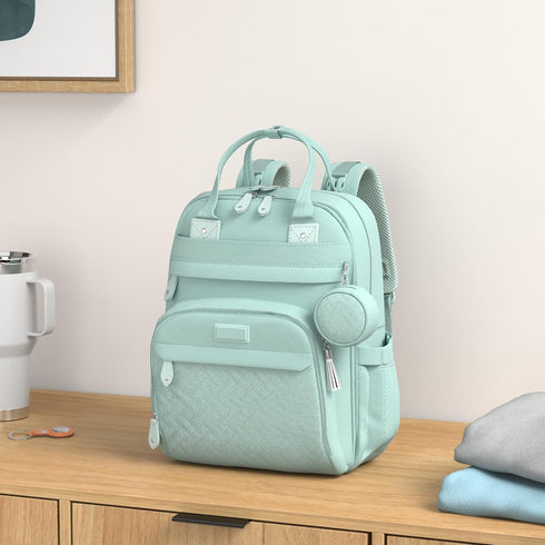 Backpack BabbleRoo Diaper Bag - Baby Essentials Travel Bag - Multi Function Water Resistant Diaper Bag, Travel
