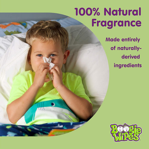 90 Count (Pack 1) Saline Nose Wipes by Boogie, for Baby & Kids, Face, Hand & Body, FSA/HSA Eligible, Made with Vitamin