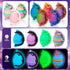 CHolic 12PCS 3D Printed Dragon Eggs with Dragon Inside, Mini Dinosaur Eggs Articulated Crystal Animal Fidget Toy