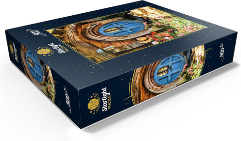 MyPuzzle 500 Piece Jigsaw Puzzle - Hobbit House in Hobbiton, New Zealand