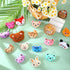 Sumind 42 Pcs Mini Plush Animals Toys Set - Cute Small Stuffed Animal Keychain Decorations for Parties
