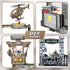 JASSKKBO 88-in-1 Sets 4-7 8-12, Army Men Toys for Boys Military Base/Truck/Helicopter/Kayak Boat/Motorcycle/Army Men