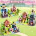 MUUHU 300PCS 0.8" 3 4 5 6 7 8 9 10 Magnetic Blocks - Magnetic Building Blocks Toys for Kids Magnet Blocks Cubes Games