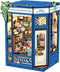 Cutefun Book Nook Kit - DIY Miniature Dollhouse Kit for Adults and