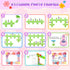 300+PCS 4 5 6 7 8+ GirlsHome Fabric Flower Bouquets Toys, DIY Flower Making Kit for Kids, Arts and Crafts for Kids