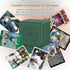 MTG Deck Box with 50 Pcs Card Sleeve, 110+ Card Storage Leather Deck Box for Magic Commander Games