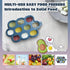 Set, 2 Packs Baby Food Feeder Fruit Feeder & Breastmilk Popsicle Molds Freezer Tray with Lid, Silicone Fruit Feeder