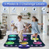 3-12 5 3 4 5 6 7 8 9 10+ WAYKEE Dance Mat Toys for Year Old Girls, Electronic Dance Pad with Light-up LED Wireless