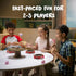 Pigs on Trampolines Game by PlayMonster - Fun Board Game for Kids 6-8, Fast Action Family Game