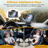 Yakry 1080P, 170 360 Y60 Baby Car Camera for Backseat - HD Wide Angle, Night Vision, Rotation, Safe for Babies, Easy