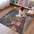 GuoChe 50'' 50'' Christmas Market Lights Night View Soft Foam Baby Play Mat for Indoor Outdoor Non-Toxic Baby Kick