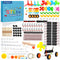 Sntieecr 276PCS DC Motor Kit, Mini Electric Circuit Kit for DIY Science Projects with Motors, LED Light & Gears