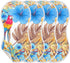 FLildon 2PCS Muslin Burp Cloth for Baby Tropical Floral Parrots Super Absorbent Burping Cloths, Bibs for Newborn Boys