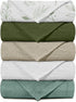 Muslin Receiving Blankets, Neutral Blanket Swaddling for Newborn Boys and Girls, 5