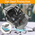 Car Seat Travel Bag, Fits Chicco Keyfit 30, Uppababy Mesa, Nuna Pipa Lite, Padded Infant Gate Check Bag for Air Travel