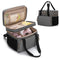 Luxja Double Layer Breast Pump Bag Compatible with Spectra S1 and S2,