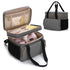 Luxja Double Layer Breast Pump Bag Compatible with Spectra S1 and S2,