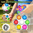 6 Pack Fidget Spinner Pop,Fidget Spinners for Kids & Adults,Fidget Toys Adults Stress Relief,Sensory Toys for Kids