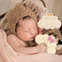 NQEUEPN 2pcs Wooden Baby Announcement Sign, Double-Sided Newborn Gender Reveal Its a Boy Girl Sign Welcome Hello World