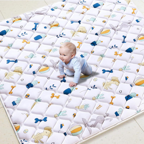 Baby Play Mat 71" X 59", Premium Thicken Foam One-Piece Crawling Mat,