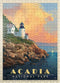 MyPuzzle Acadia National Park: Lighthouse, Premium 500 Piece Jigsaw Puzzle for Adults