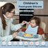Generic Set, Set, 6+ Silicone Baby Feeding Baby Led Weaning Supplies, Suction Plate and Bowl, Self Feeding Spoons, Tiny