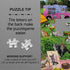 Park Cat Puzzle - 1000 Piece Puzzle for Adults - Kitty Pooping Puzzle as Funny Prank