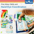 Tidy Tales 1-3 1, 2, 3 Busy Book for Toddlers - No Loose Pieces - Montessori Toys for Year Olds - Mess-Free Airplane