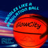 GlowCity Glow in The Dark Basketball for Teen Boys - Light Up LED Toy for Night Ball Games, Great Gift for Kids