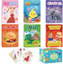 8s,Memory 4-8, 6 Kids Card Games, Go Fish,Old Maid,Crazy Match,Slap Jack,War, Cards Game for Kids Fun Game for Family