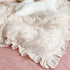 59X79'', 2-Layer AOJIM Kids Muslin Duvet Cover with Forest Themed Patterns, Pure Cotton Toddler Comforter Cover Ruffled