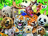 Ravensburger - Exotic Animals Selfie - 300 Piece Jigsaw Puzzle - XXL