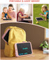 10 Inch Dinosaur Writing Tablet for Kids, Educational Travel Toy, Birthday Gift for 3-9 Year Olds (Pink)