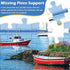 WSCXSC 2 Pack 500 500 500 Pieces Puzzle for Adults,Beach Jigsaw Puzzles Pieces City Building Puzzles Scenery Puzzle