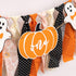 1st Pumpkin Spooky One High Chair Banner - Halloween Ghost Birthday Highchair Banner, Little Ghost First Birthday Party
