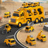 Beby Buty 8 1 3-5, 3 4 5 6 in Construction Trucks Cars Toys for Toddlers Boy Toddler Car Truck Toys with Playmat