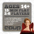 Coup - The Fast, Fun Bluffing Party Game for 2-6 Players, Perfect for Family Game Night