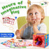 2-6 58-Piece Montessori Sensory Toys for Year Olds | Learning & Sorting Games with Mystery Box | Preschool Activities