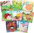 Zeoddler Wooden Puzzles for Toddlers, 8 Pack Insect Animal Jigsaw Puzzles for