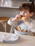 BabyBjoern Baby Plate Set - 2 Pack in Gray