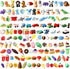 Nicunom 125 Pack Animal Erasers for Kids, Mini 3D Puzzle Desk Pets for Classroom Party Favors