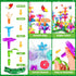 102Pcs Flower Garden Building Toys for Girls Age 3-7, Upgrade DIY Stacking Toys, STEM Educational Toddler Toys