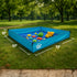 US Original BeachBoba Sandproof Beach Blanket - Outdoor Playpen Sheet with Side Walls and Stakes to Keep Sand Out