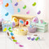 1000 Easter Jelly Bean Sticker - Pcs Easter Candy Sparkle Glitter Waterproof Vinyl Reusable Laptop Sticker Coloring