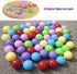 60 Pcs Chinese Checkers Marbles Balls - 14mm Game Replacement Marbles in 6 Colors for Marble Run, Marbles Game